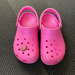 Pink Crocs